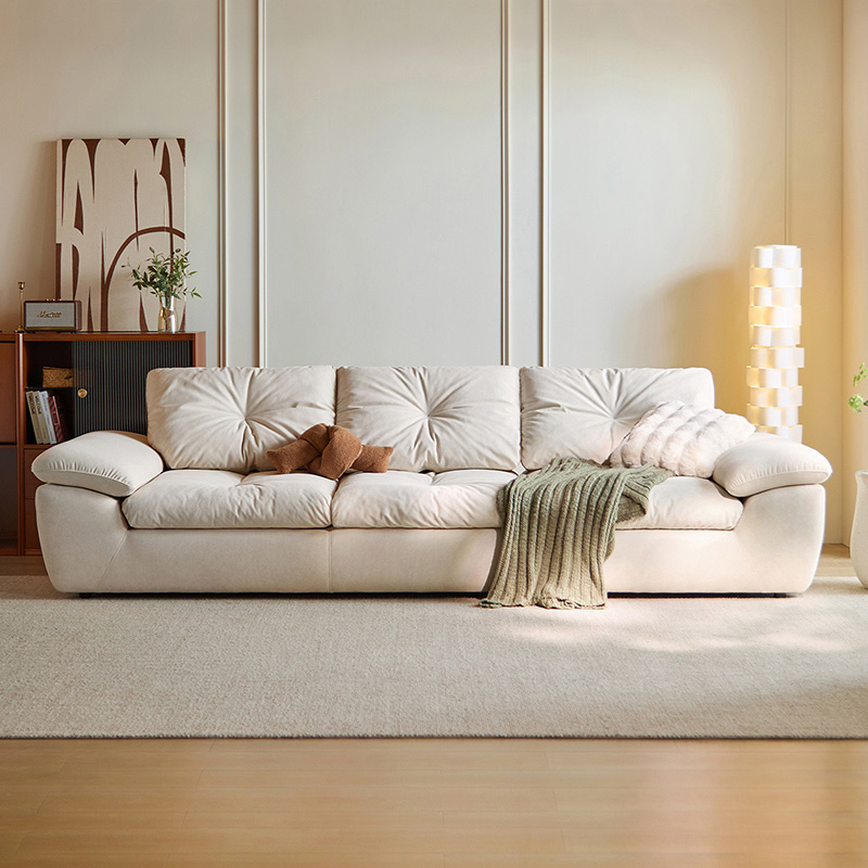 white color sofa