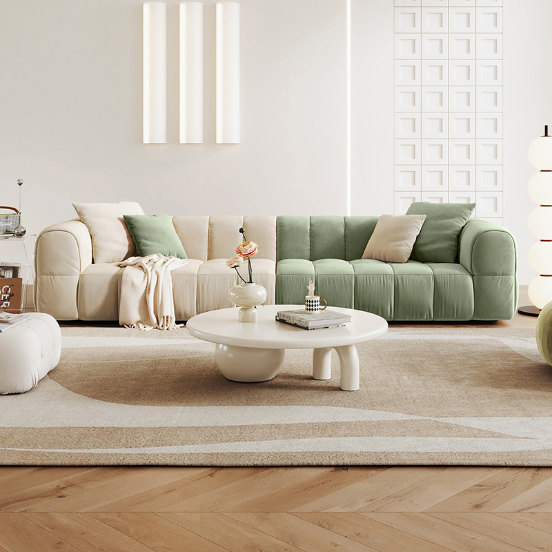 Современный тканевый диван, мебель для гостиной, бархатный диван BS117-A