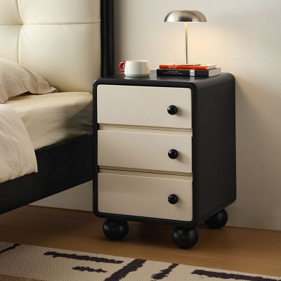 Rubber Wood Storage Cabinet
