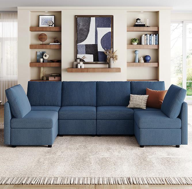 LINSY Home Furniture Новый модульный диван для оптовой продажи