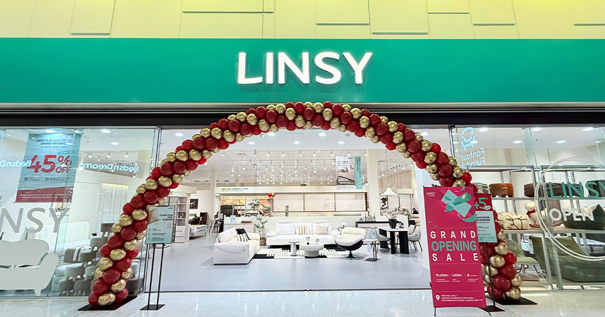 LINSY расширяет глобальное присутствие с новыми магазинами в Сиднее и Тайване